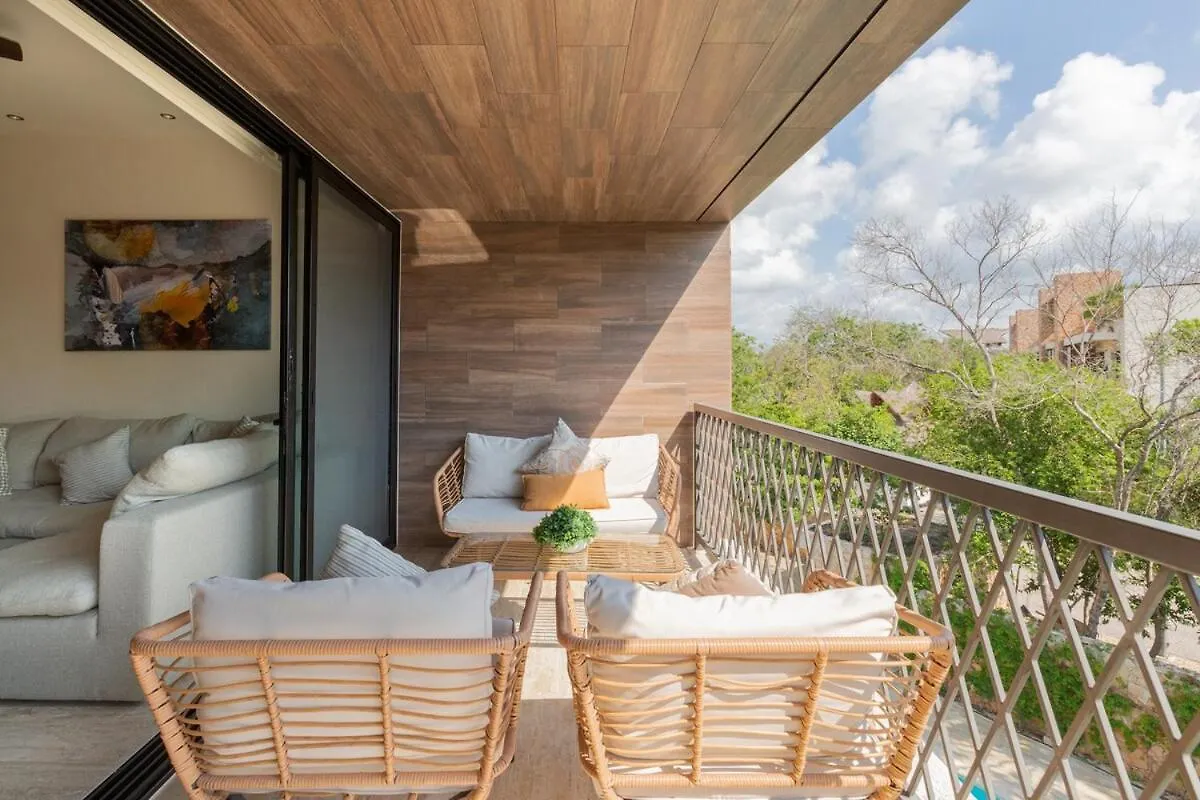 Ph 3 Bdr, Priv Pool, Barbacue In Tulum Lägenhet
